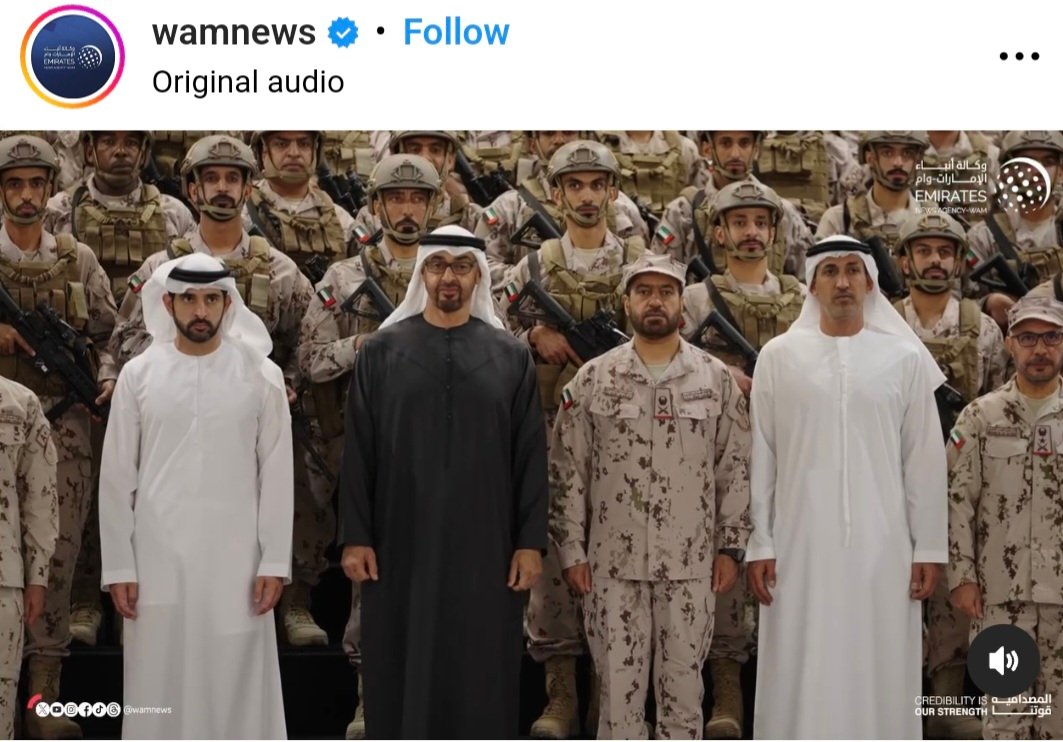 زار صاحب السمو الشيخ محمد بن زايد آل نهيان، رئيس الدولة “حفظه الله”، قيادة لواء خليفة بن زايد الثاني المحمول جواً التابع لقيادة حرس الرئاسة.